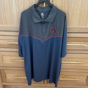 Colosseum Navy and Charcoal Polo Shirt